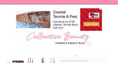Desktop Screenshot of collectivebeautyblog.com