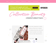 Tablet Screenshot of collectivebeautyblog.com